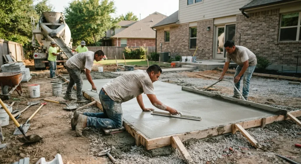 Concrete Slab Cost by Project Type